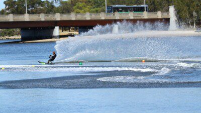 Wakeboarding, Waterskiing, and Cable Wake Parks in Victoria Park: Heirisson Island Tournament Water Ski Club