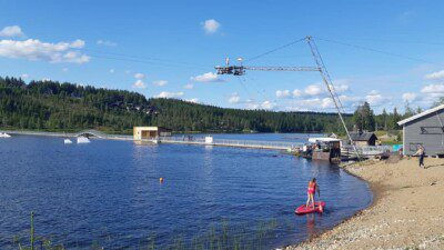 Wakeboarding, Waterskiing, and Cable Wake Parks in Hyrynsalmi: Ukkohalla