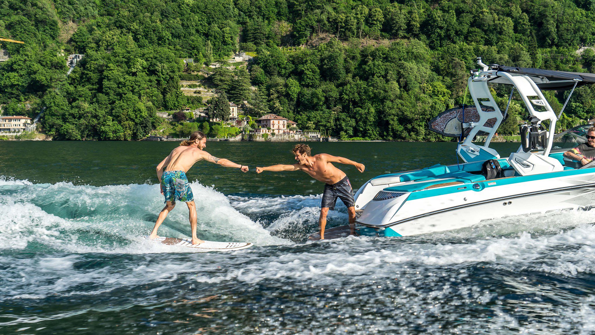 360° - Wakesurfing on Lake Maggiore on Vimeo