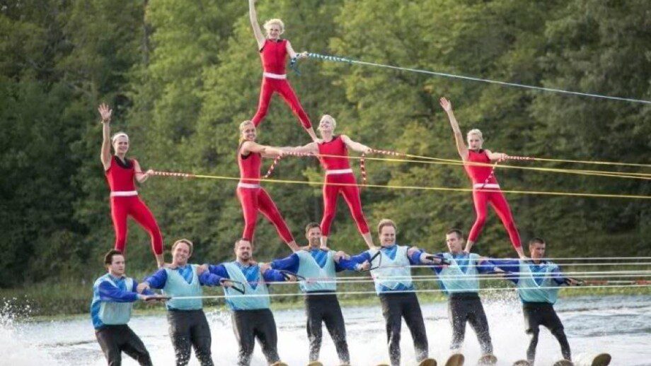 Balsam Lake Water Ski Show Team