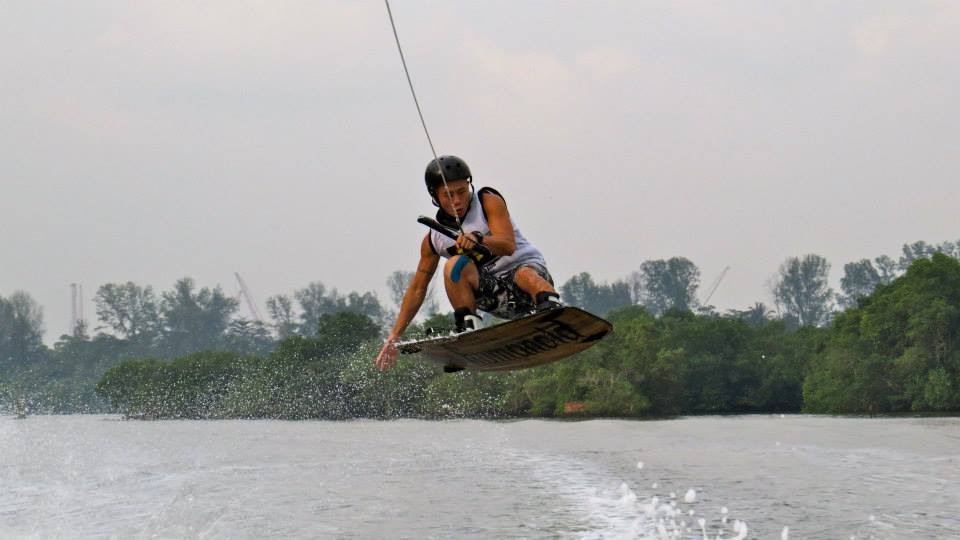 Wakeboarding with Wake Pirates in Singapore
