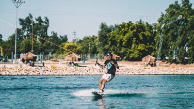Wakeboarding, Waterskiing, and Cable Wake Parks in Woodland: Velocity Island Park