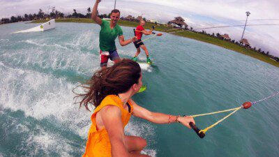 Wakeboarding, Waterskiing, and Cable Wake Parks in Anykščiai: Wake Pond