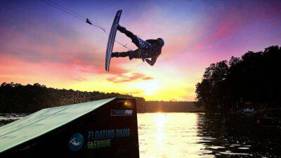 Wakeboarding, Waterskiing, and Cable Wake Parks in Szczecin: Floating Park Głębokie