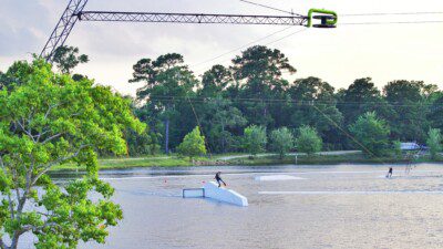 Wakeboarding, Waterskiing, and Cable Wake Parks in Conroe: Hangar 9 Wake Park