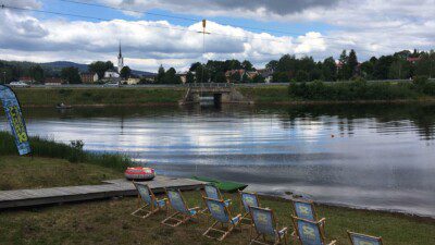 Wakeboarding, Waterskiing, and Cable Wake Parks in Frymburk: Wake Lipno