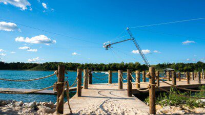 Wakeboarding, Waterskiing, and Cable Wake Parks in Crystal Lake: The Quarry Cable Park & Grille
