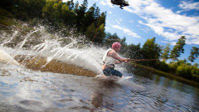 Wakeboarding, Waterskiing, and Cable Wake Parks in Skara: Skara Sommarland