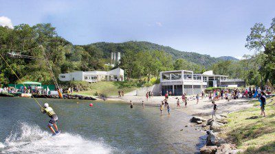 Wakeboarding, Waterskiing, and Cable Wake Parks in Mercus-Garrabet: Base Nautique de Mercus