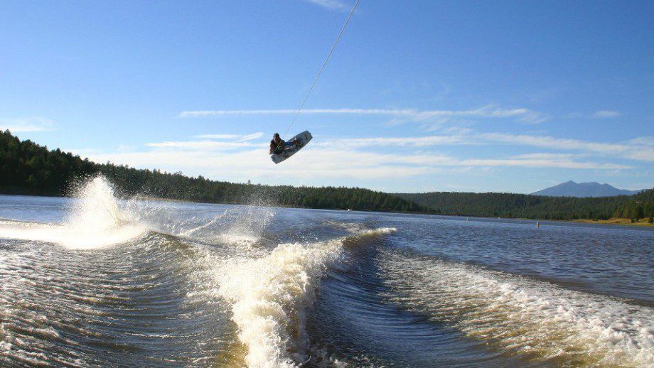 High Altitude Wakeboarding