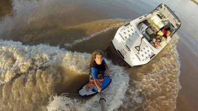 Wakeboarding, Waterskiing, and Cable Wake Parks in Tigre: Wake School Gabriela Diaz
