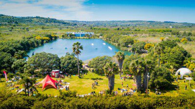 Wakeboarding, Waterskiing, and Cable Wake Parks in Agnone: Sun Island Wake Park